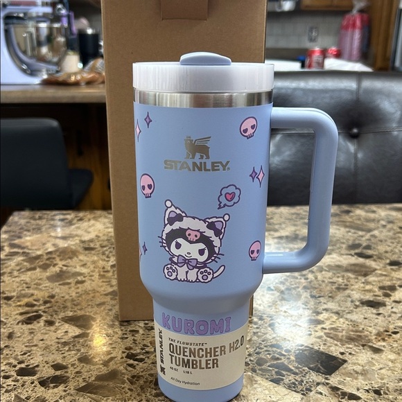 Stanley Lavender Kuromi Travel Mug with Cute Character Design - Picture 2 of 6